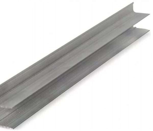 Aluminiowy profil czołowy F 10mm 2m, 3m, 4m