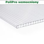 Poliwęglan komorowy bezbarwny wzmocniony 10mm